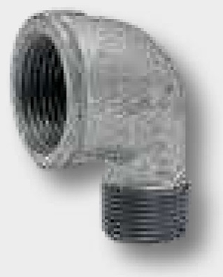 Cot 90° 1x filet interior 1x filet exterior