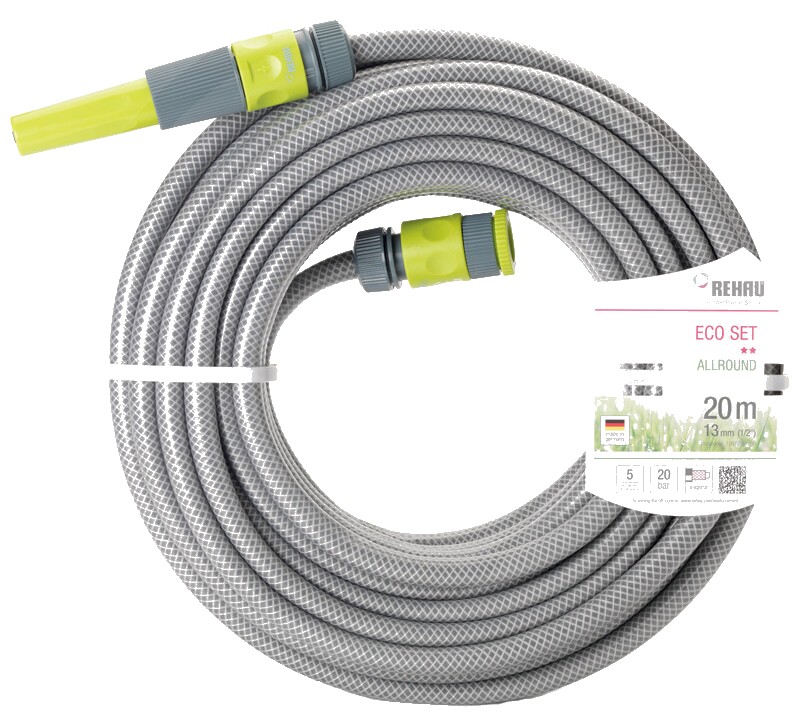 REHAU Set furtun Eco - Flexibil datorită armăturii diagonale cu 18 fire de armare