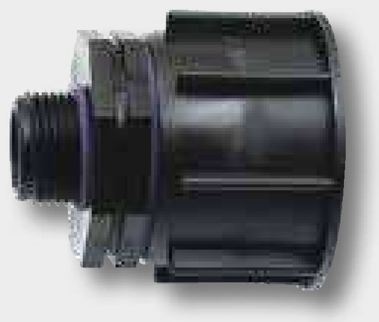 IBC Adaptor - S60x6, incl. 19 mm manson furtun