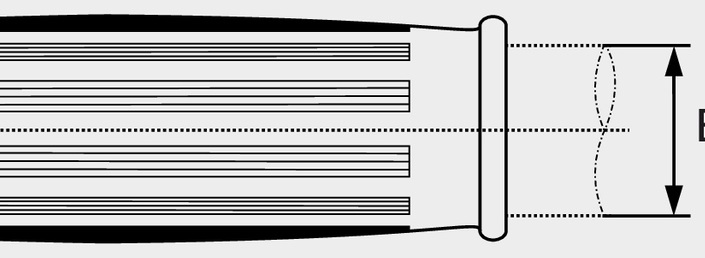 Magura Manson de protectie ptr. manere - forma A, plastic