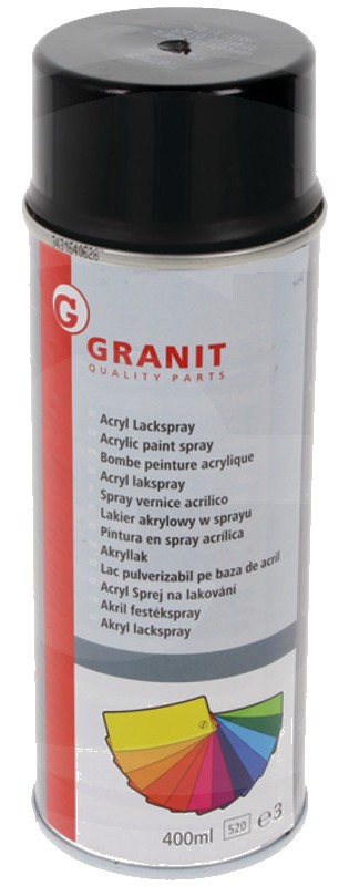 RAL 9017 negru - Spray vopsea acrilica