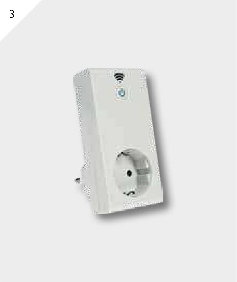WLAN Priza - Conecteaza si deconecteaza aparatele inchise cu ajutorul smartphonului si a tabletei rin WLAN.Comanda apara