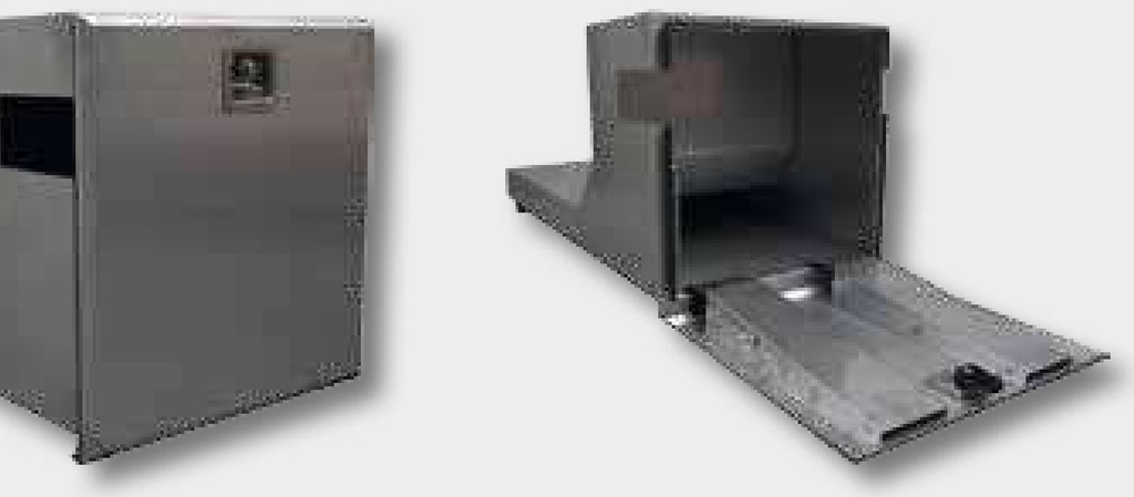 WZK aluminiu 700x300x290 Placă de aluminiu cu carouri