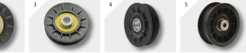Disc pentru curea motor 25,4 mm