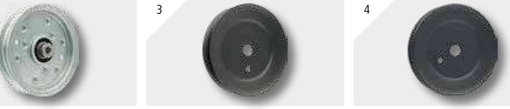 Rolă de ghidaj 9,5 mm