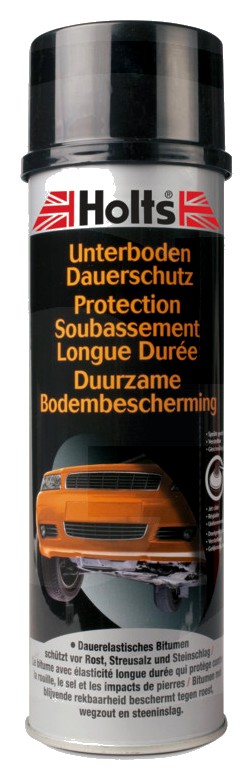 Holts Protectie sasiu Bitumen Bitum elastic permanent pentru a proteja partea inferioară a caroseriei și caroseria. Form