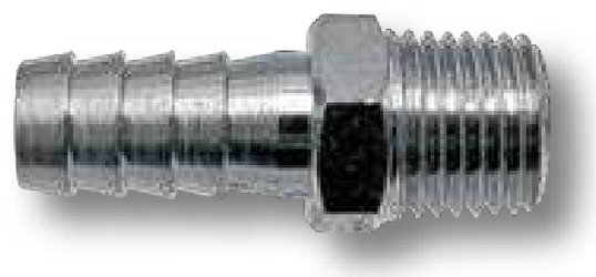 Conector furtun cu filet 10 mm, pentru filet pompă 1/4" NPT