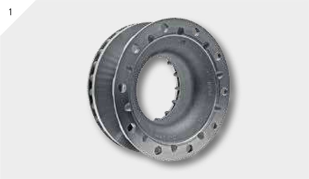 Arvin Meritor Disc de frana Ø 377 x 45/150 mm