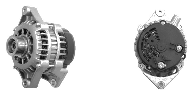 MAHLE Generator - kompakte Bauform, Lüfterrad innenliegend