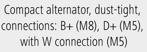 Generator 14 V / 95 A