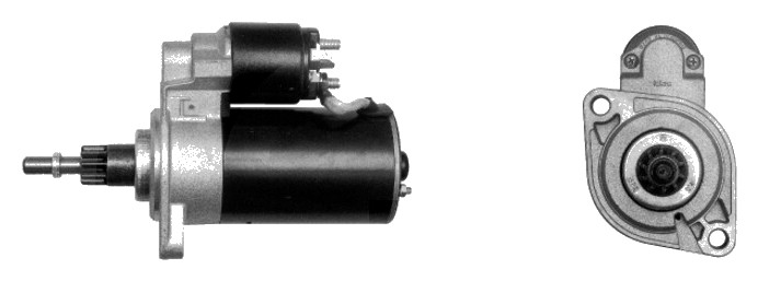 MAHLE Demaror cutie de viteze 12 V / 1,4 kW