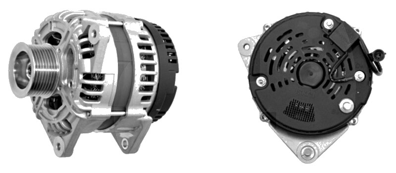 MAHLE Generator 14 V / 200 A - Design compact, cu rotor