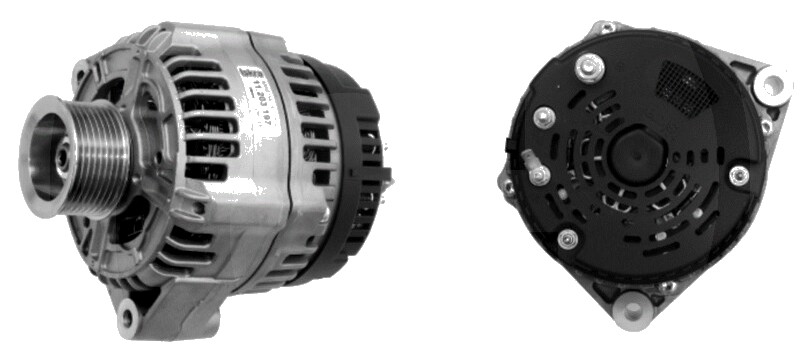 MAHLE Generator 14 V / 200 A - Design compact, cu rotor