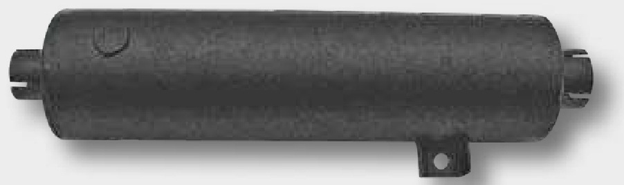 Amortizor de zgomot lungime = 537 mm Ø- interior = 46 / 57 mm