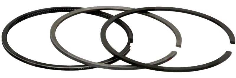 Set segmenti de piston - 3 segmenti, Ø 102 mm 3 mm (inel trapez) / 2,5 mm / 5 mm