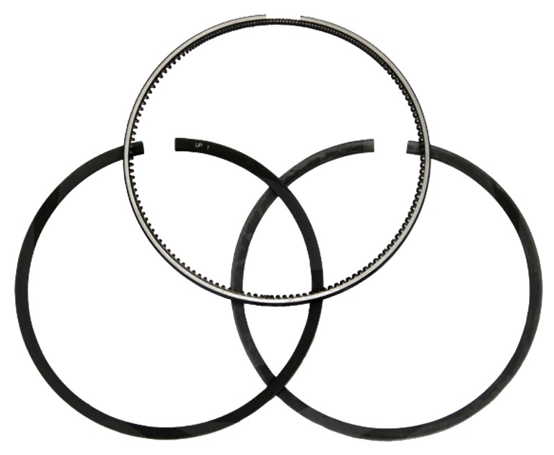 Set segmenti de piston - 3 inele, Ø 102 mm 3 mm (inel trapez) / 3 mm (inel trapez) / 3,5 mm
