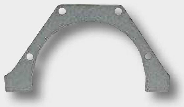 Garnitură arbore cotit - frontal, 42 x 65 x 12 mm