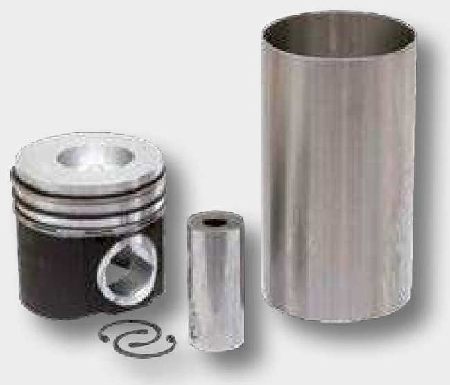 Set piston cpl. - 3 inele, diametru 111,76 mm, Diametru bolturi: 41,27 x 94,5 mm, Camera de combustie diametru 56,4 mm, 
