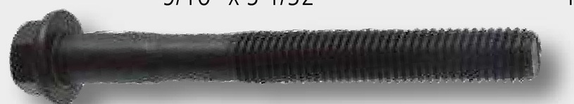 Surub garnitura de chiulasa 9/16" x 5 1/32 mm