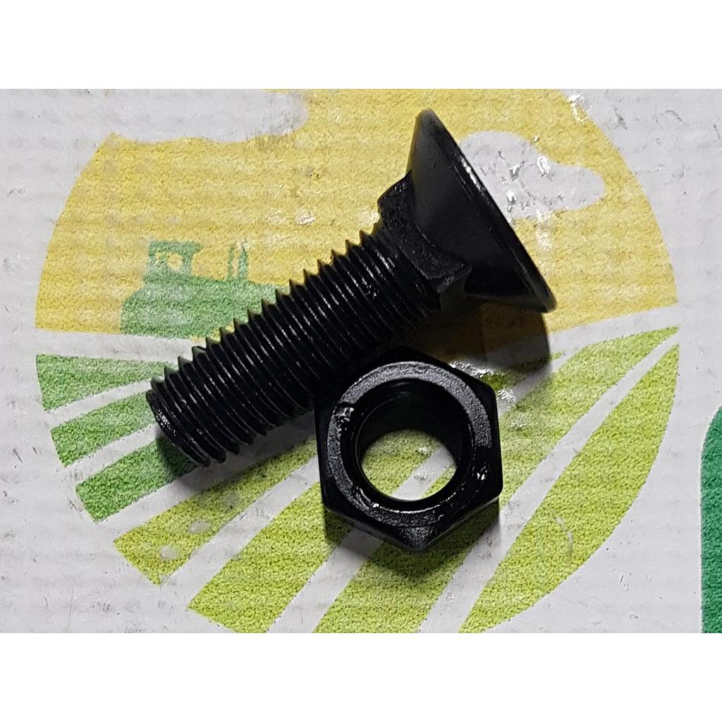 Surub Plug Gat Patrat cu Piulita M12x40mm