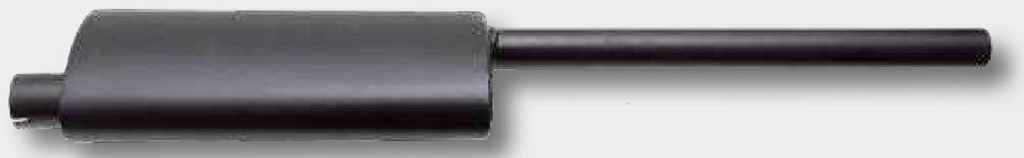 Toba de esapament lungime = 1145 mm Einlass Ø = 60 mm emisie Ø = 50 mm