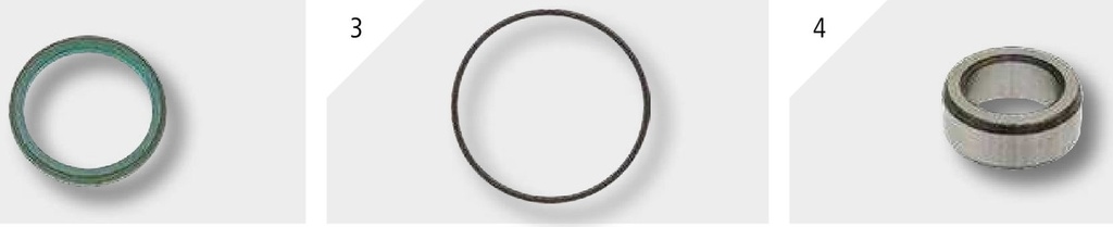 Simering - din spate, Ø 117,8 x 146,35 x 13,3 mm