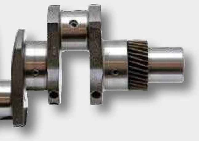 Arbore cotit 4 cil. - Standard incl. roata dintata inaltimea flanc dinti 10 mm