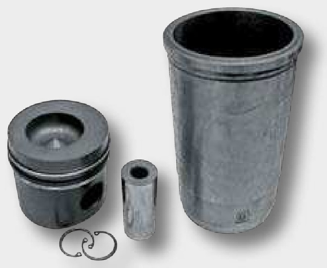 Set pistoane compl. - 3 inele, Ø 105 mm bolturi Ø 35 x 88 mm camera de combustie Ø 60 mm