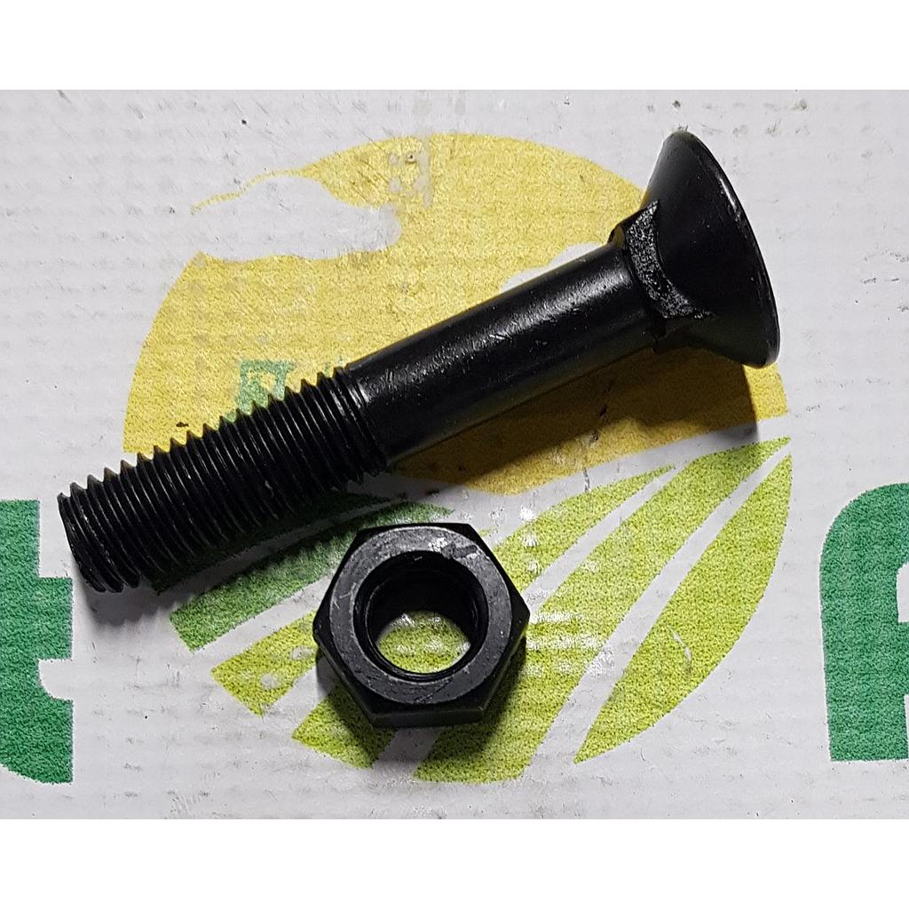 Surub Plug Gat Patrat cu Piulita M12x70mm