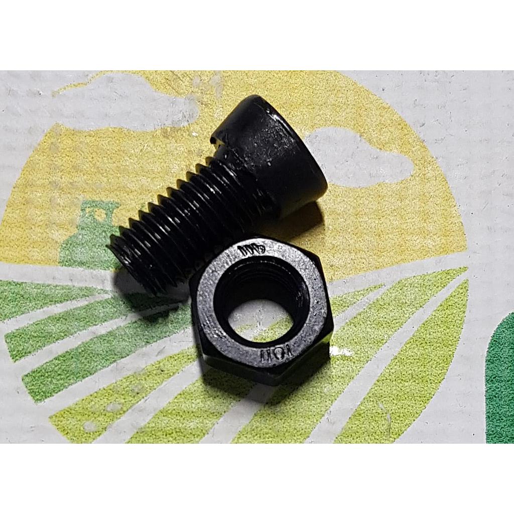 Surub cu cap conic oval M12x30
