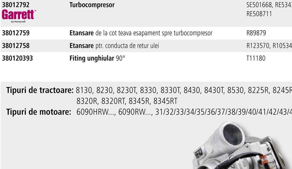 Etansare - ptr. conducta de ungere cu ulei
