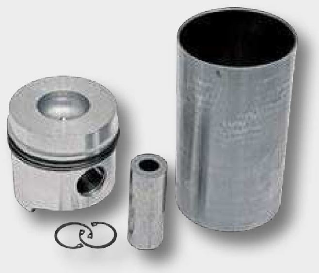 Set pistoane compl. - 3 inele, Ø 103 mm bolturi Ø 34 x 89,8 mm camera de combustie Ø 50 mm adancime camera de combustie 