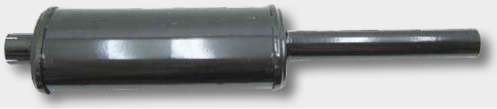 Amortizor de zgomot lungime = 1100 mm interior-Ø = 70 mm emisie-Ø 70 mm