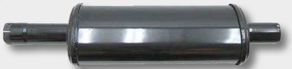 Amortizor de zgomot lungime = 910 mm interior-Ø = 70 mm emisie-Ø 73 mm