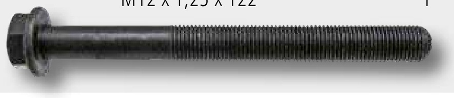 Surub garnitura de chiulasa M12 x 1,25 x 122 mm