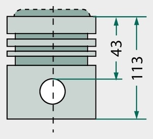 Inel compensatie 0,2 mm - ptr. cuzinet