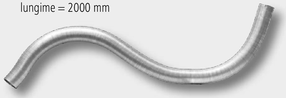 Teava flexibila 2000 mm