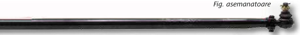Biela - ax telescopic, tub mediu 529 mm