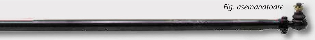 Biela - ax telescopic, tub mediu 876 mm