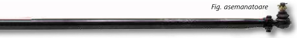 Biela - ax telescopic, tub mediu 670 mm