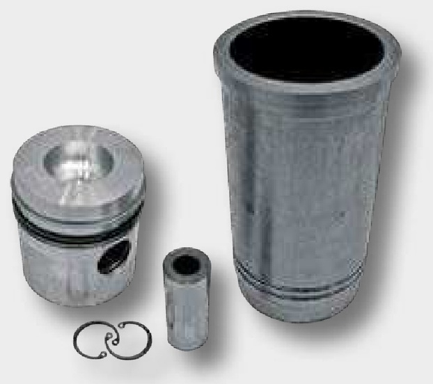 Set pistoane compl. - 3 inele, Ø 102 mm bolturi Ø 35 x 85 mm camera de combustie Ø 54 mm adancime camera de combustie 22
