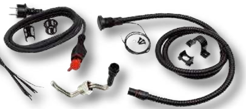 Calix Incalzitor de motor complet - Element de incalzire cotit
