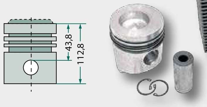 O-Ring - pentru cuzinet 105 x 4 mm