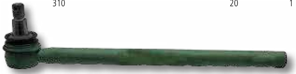 John Deere Cap de bară 311 mm