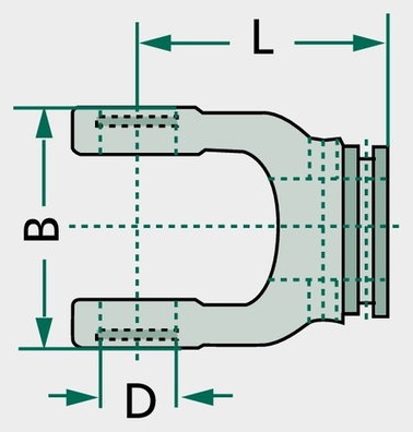 Walterscheid Furca canelata 2300