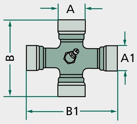 Walterscheid Cruce cardanică - 36.00.133