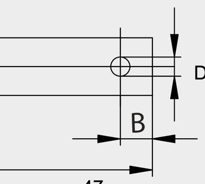 Walterscheid Teava profil - Zitronenprofil, 800 cm