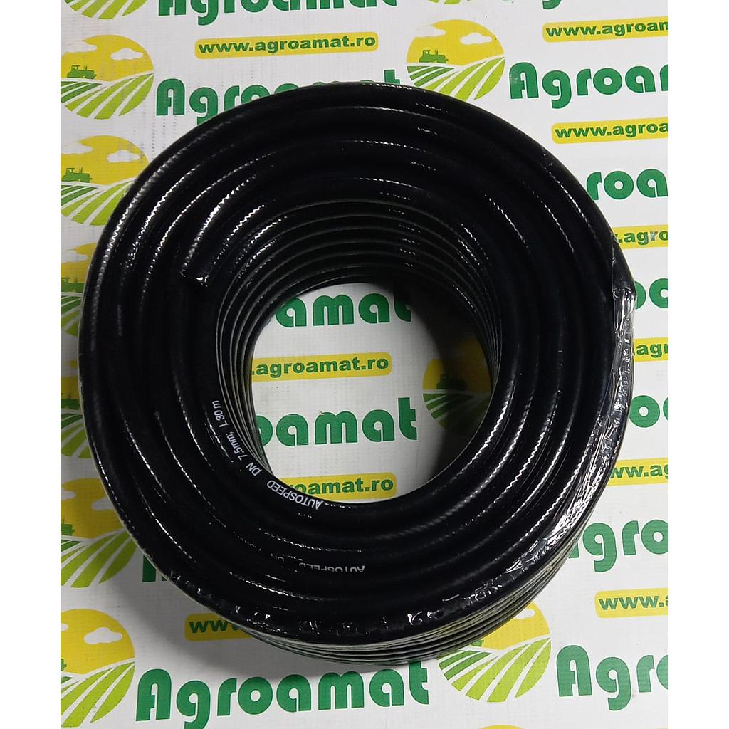 Furtun Combustibil cu Insertie Textila fi8 d=7,5mm si D=14,5mm / 1metru
