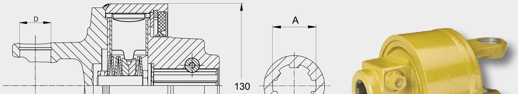 Walterscheid Butuc cu cama de cuplare 2300