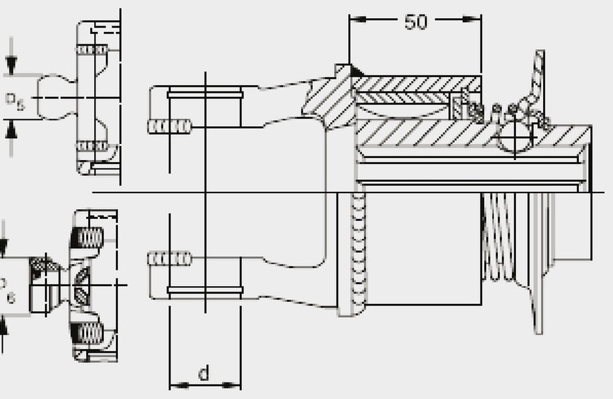 Walterscheid Sistem roata libera EF5/1L